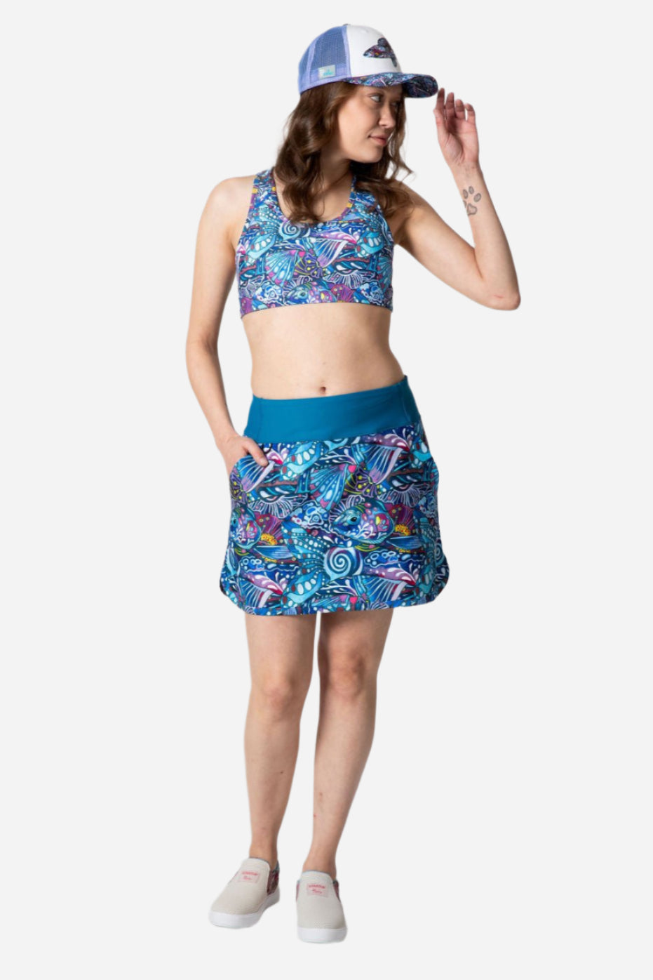 Enchanted Grayling Skort