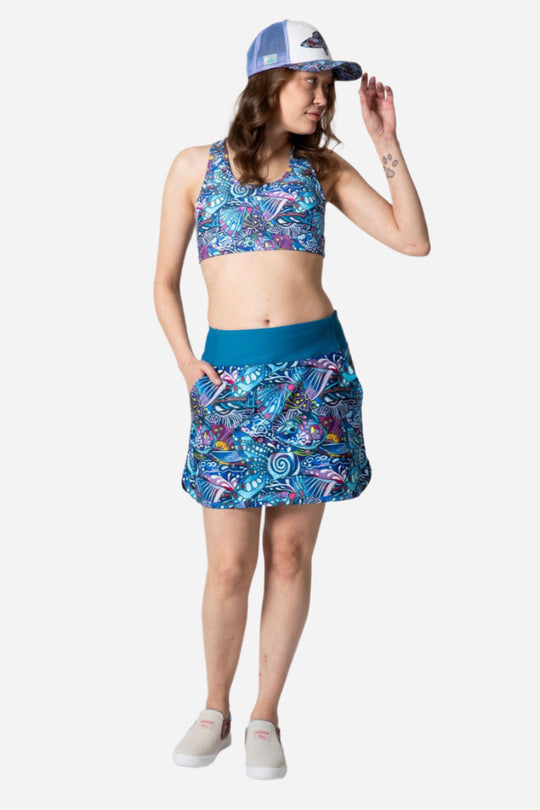 Enchanted Grayling Skort