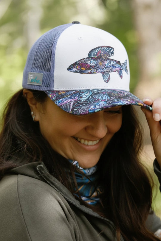 Enchanted Grayling Trucker Hat