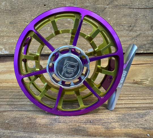 Ross Evolution LTX Fly Reel - Mardi Gras - Made in USA