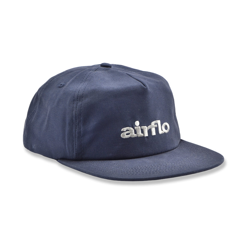 Airflo Canvas Flat Bill Cap - Navy