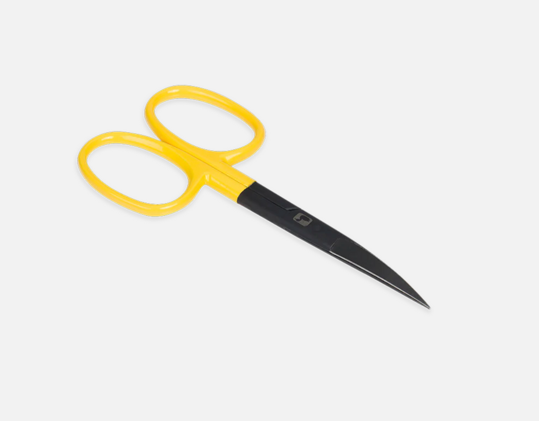 Loon Ergo Curved Hair Scissors - Yellow