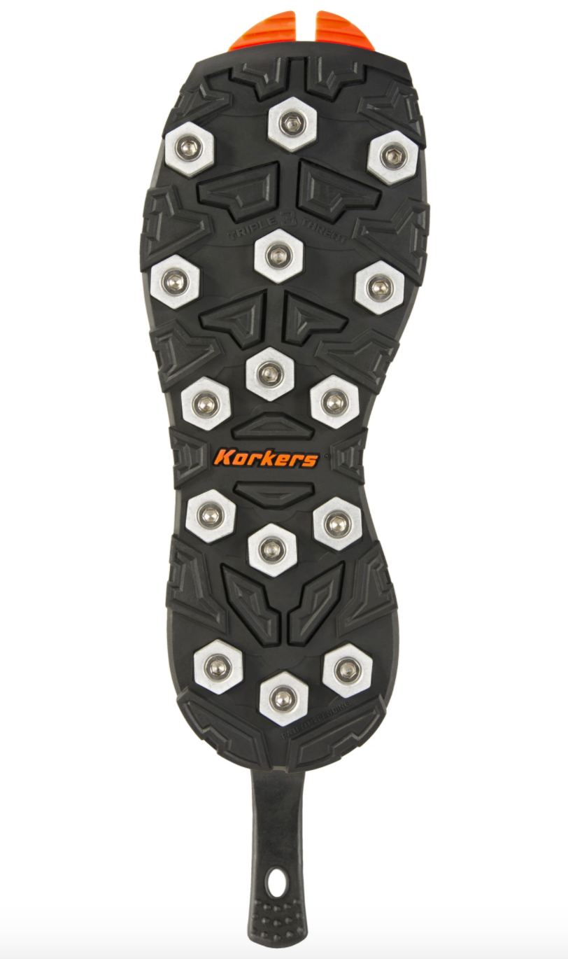 Korkers OmniTrax v3.0 Triple Threat Aluminum Bar Sole Hex Disc Sole