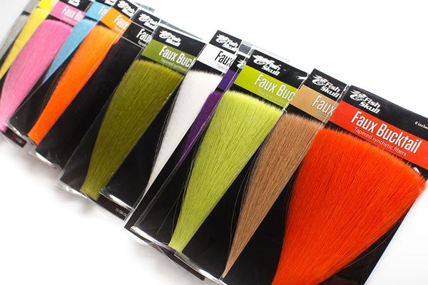 Fish Skull Faux Bucktail Assorted Colors - Fly Tying