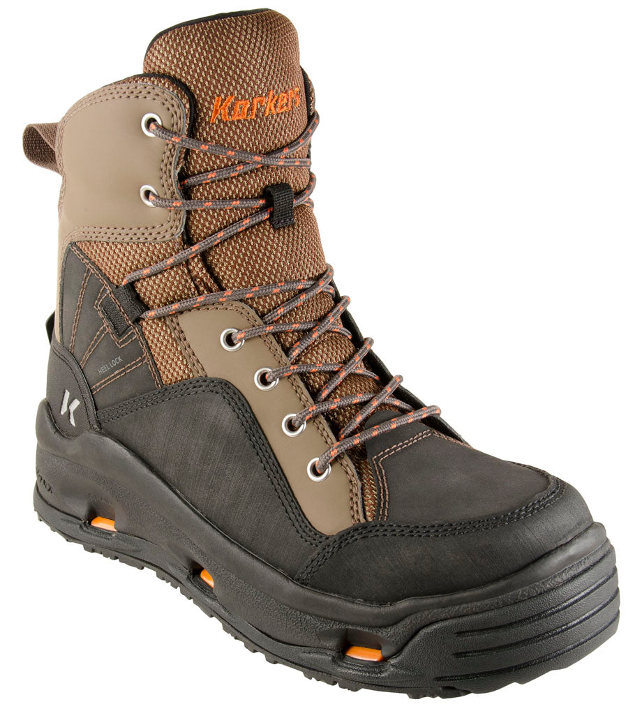 Korkers Buckskin Wading Boot Kling-On & Studded Kling-On Soles