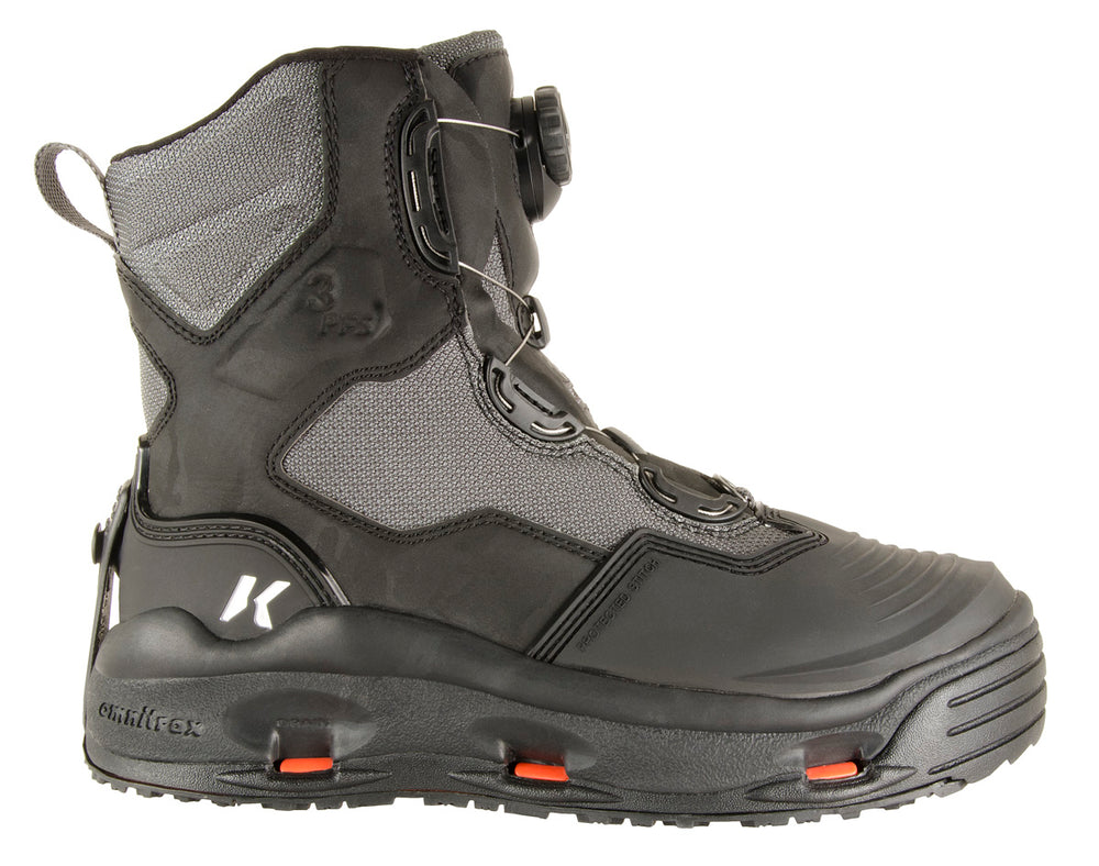 Korkers Darkhorse Wading Boot Kling-On & Black Felt Soles