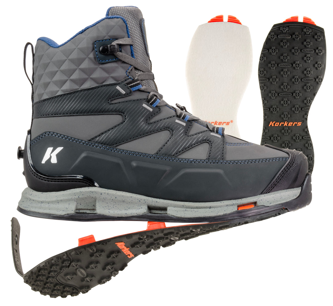 Korkers Bantam Lite Wading Boot Felt & Kling-On Soles