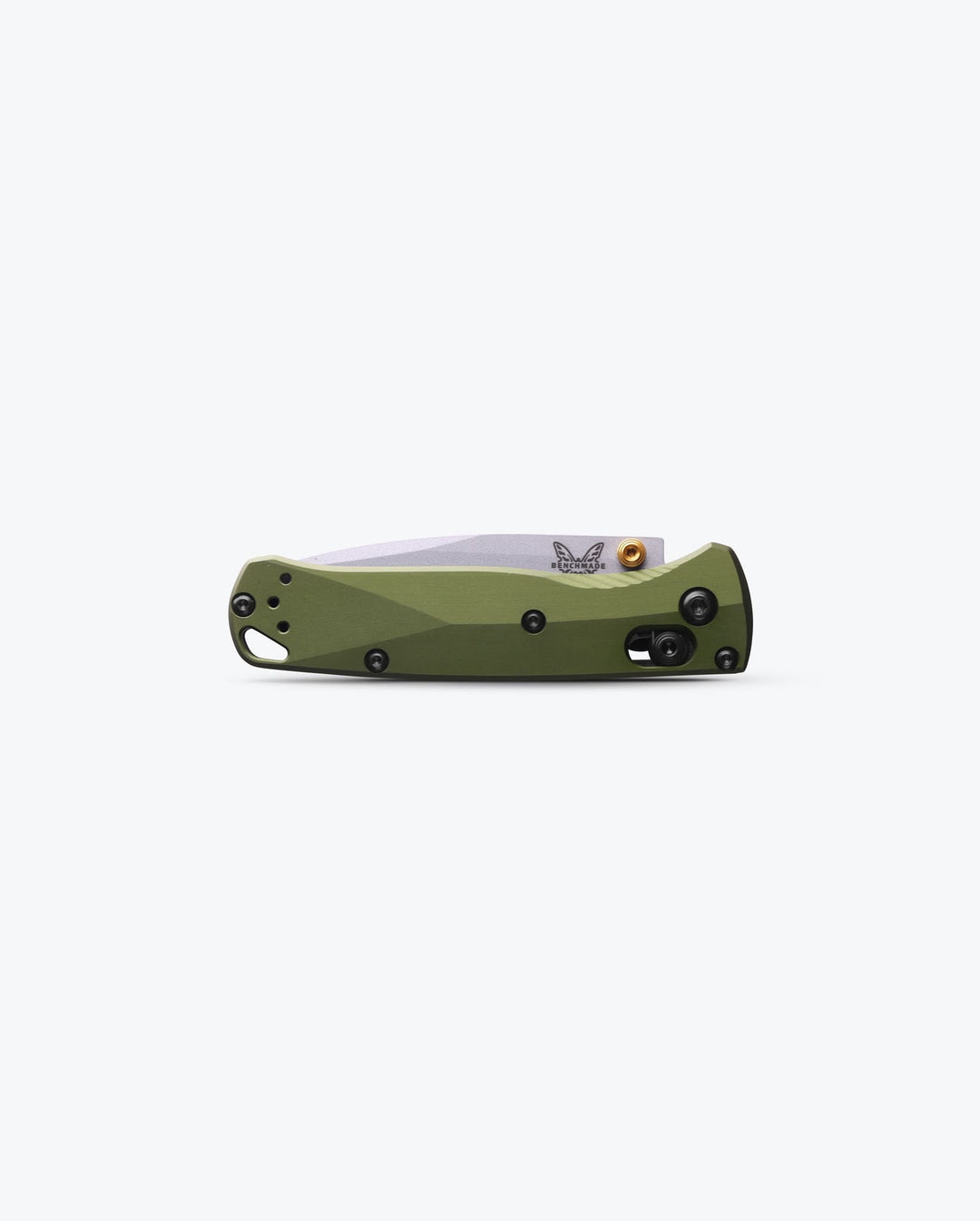 Benchmade 533SL-10 Mini Bugout Woodland Green, closed profile