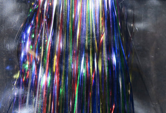 Hareline Flashabou Purple Chub