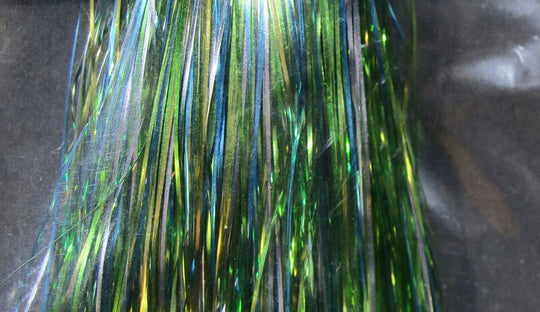 Hareline Flashabou Ocean Green