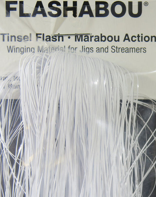 Hareline Flashabou White