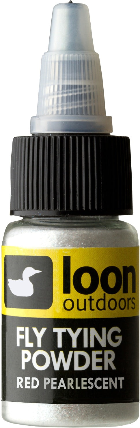 Loon Outdoors Fly Tying Powders Red Phosphorescent