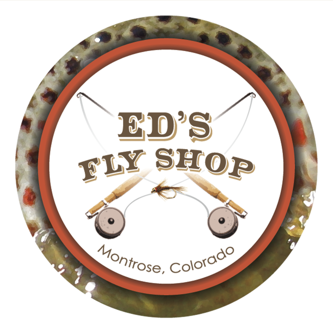 Ed's Fly Shop Sticker