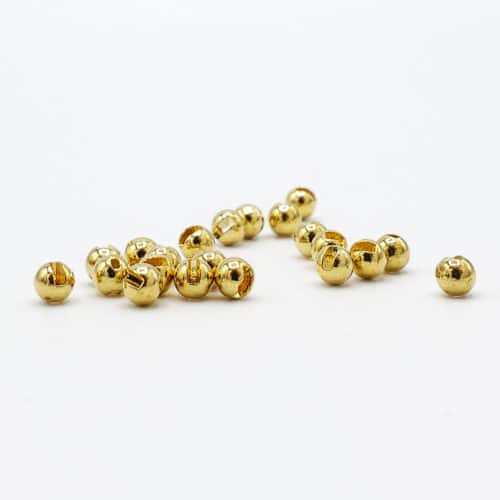 Firehole Stones Slotted Tungsten Beads 28 Piece Package - Gold