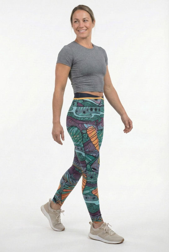 Groovy Grayling 10th Anniversary Signature Leggings