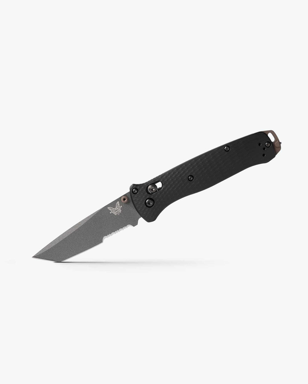 Benchmade Bailout 537SGY-03 Black aluminum, serrated M4 tanto