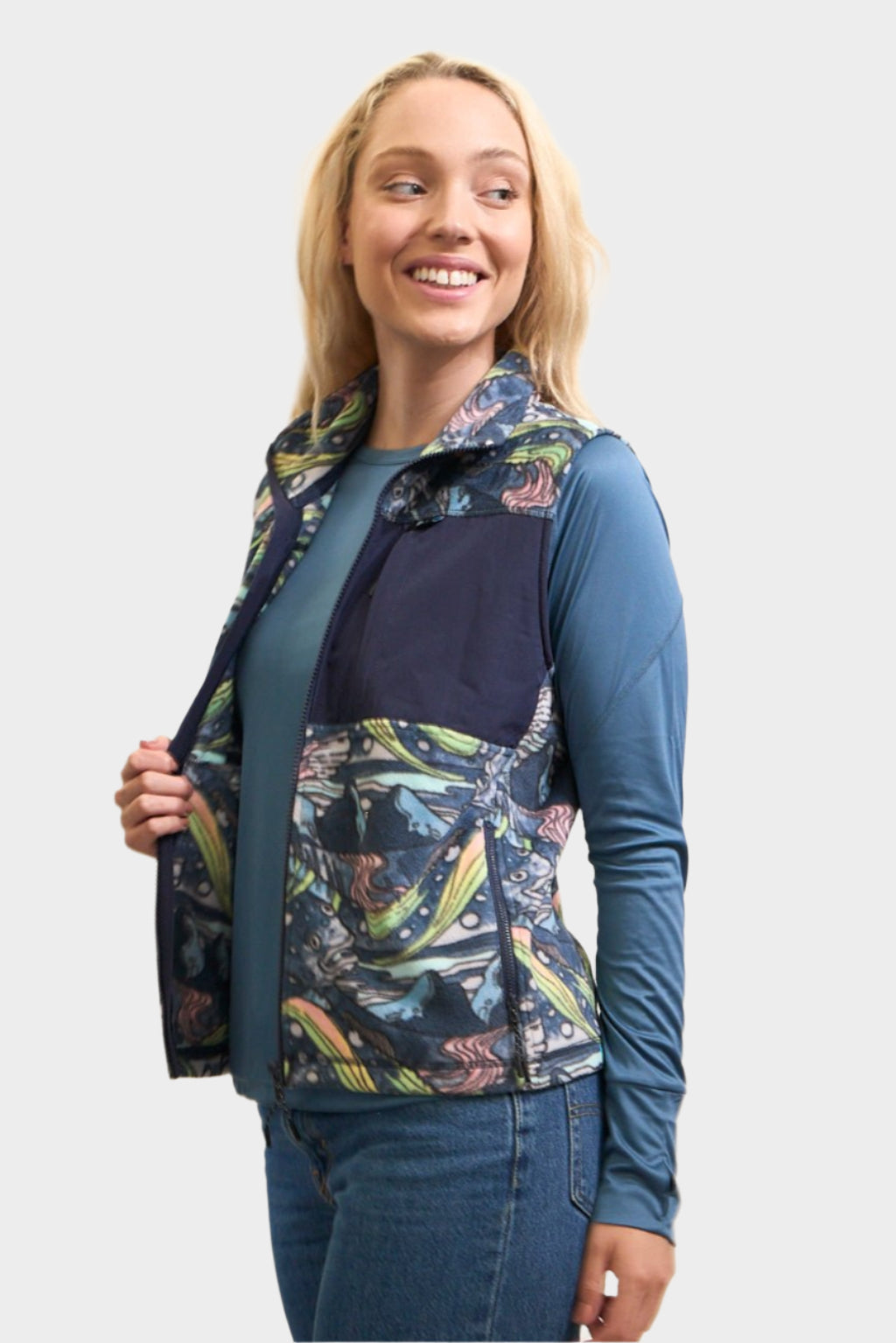 HaliBorealis Fleece Vest