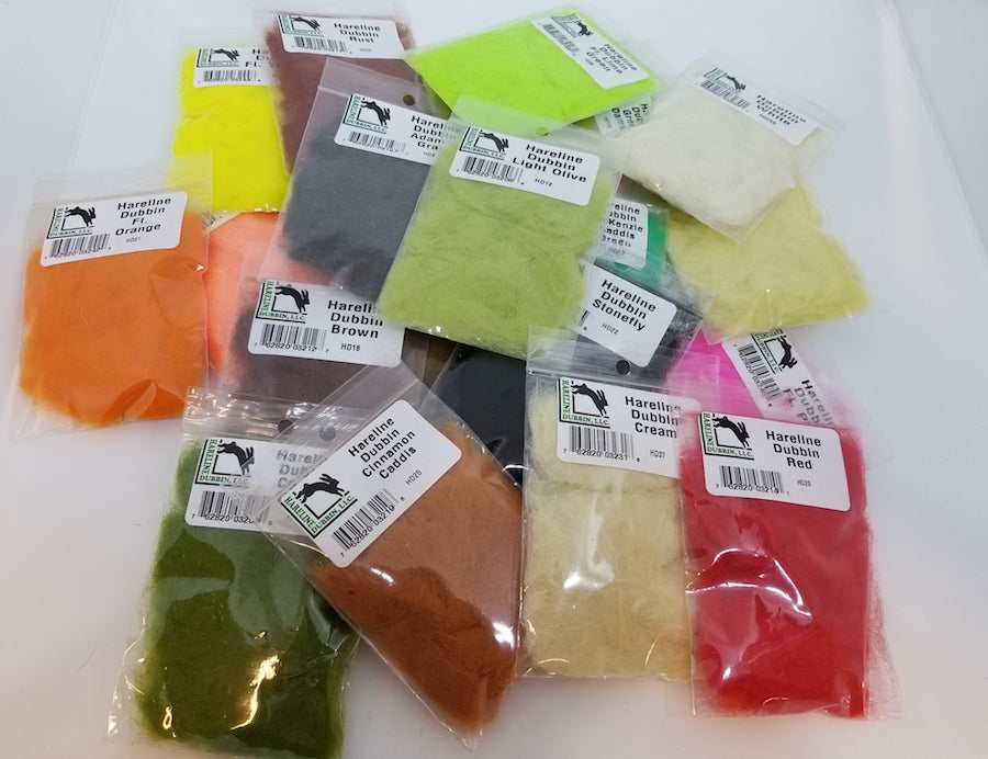 Hareline Dubbin Assorted Colors