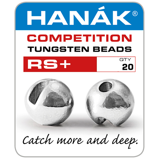 Hanak Tungsten Slotted Beads RS+