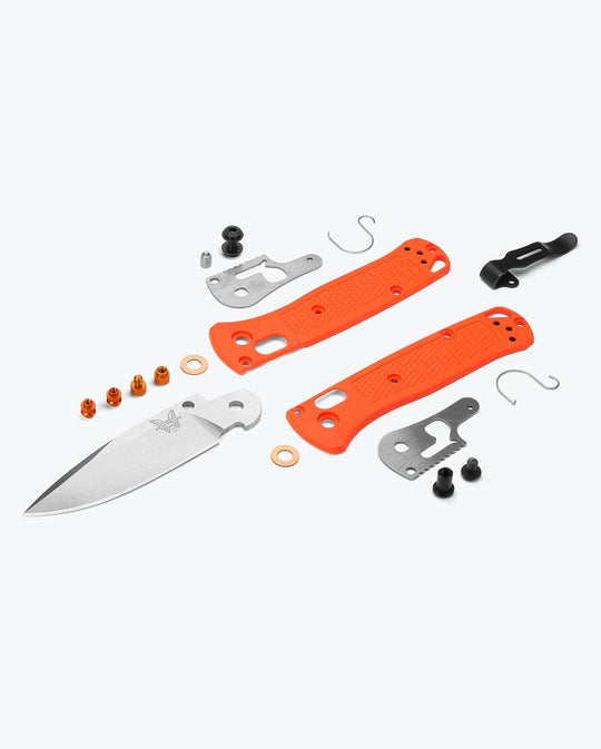 Benchmade 533 Mini Bugout exploded parts view