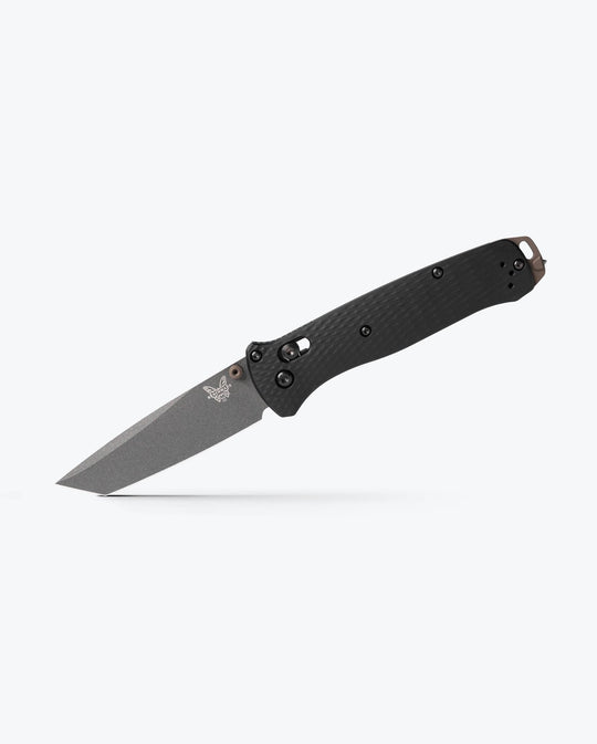 Benchmade Bailout 537GY-03 Black aluminum, plain M4 tanto