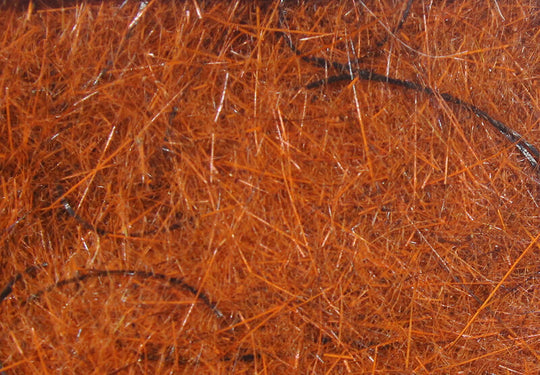 Hareline Hare'E Wiggle Dub Rusty Orange