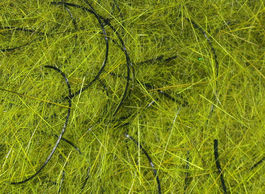 Hareline Hare'E Wiggle Dub Yellow Olive