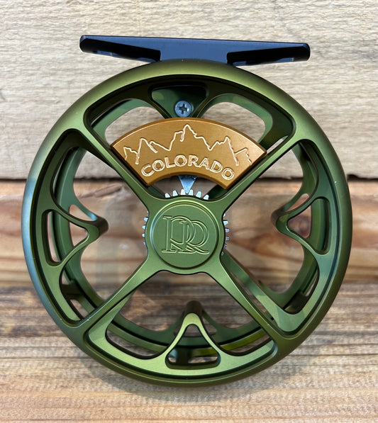Ross Colorado Fly Reel - 2/3 WT - Matte Olive - Made in USA