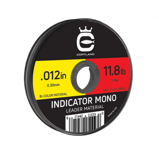 Cortland Indicator Mono Leader material - Bicolor