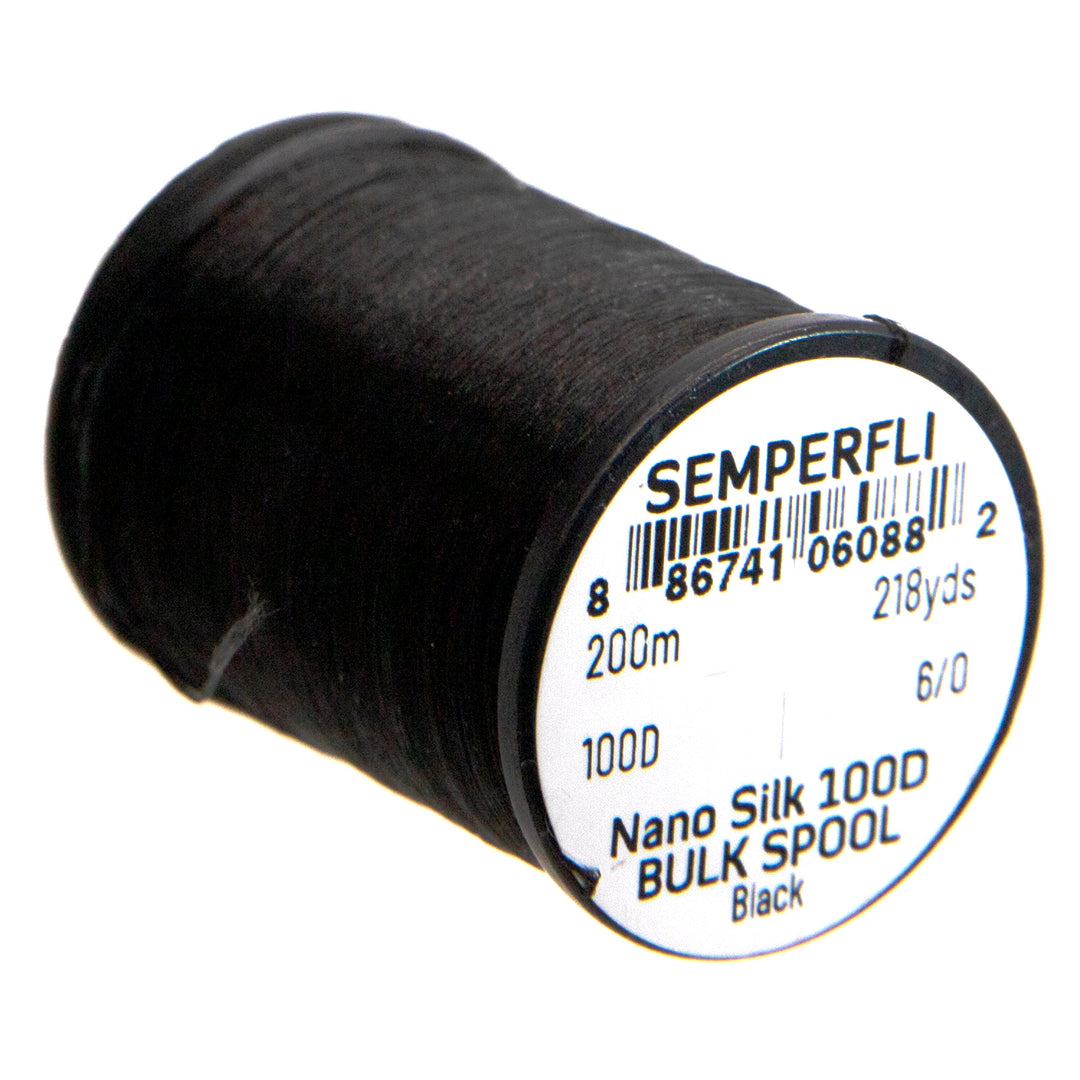 SemperFli Nano Silk 100 Denier Predator 6/0 Bulk 200m Spool