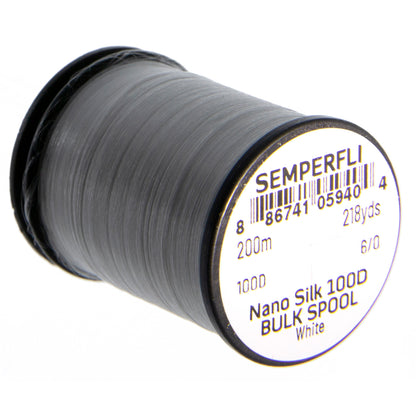 SemperFli Nano Silk 100 Denier Predator 6/0 Bulk 200m Spool
