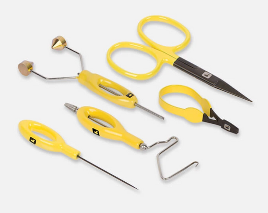 Loon Outdoors Core Fly Tying Tool Kit - Yellow Kit