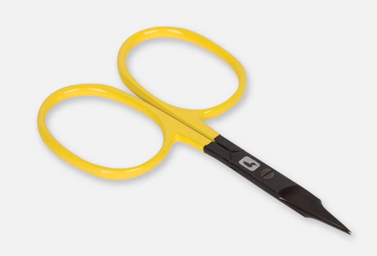 Loon Outdoors Ergo Precision Tip Scissors - Yellow