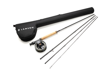 Lamson Liquid 5WT Outfit W/ Fly Line, Leader and Backing