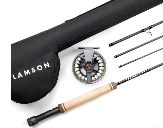 Lamson Liquid 5WT Outfit W/ Fly Line, Leader and Backing