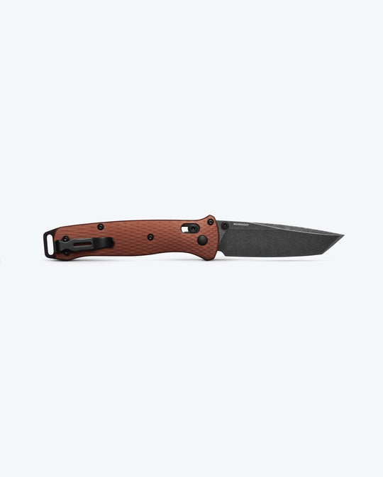 Benchmade Bailout 537BK-07 Burnt Copper plain edge, view 4