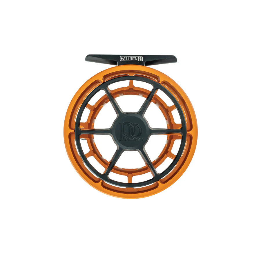 Ross Evolution R Fly Reel Matte Pumpkin - Made in USA