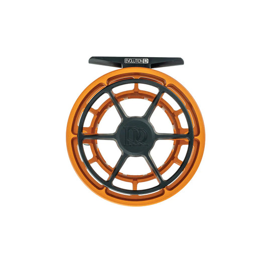 Ross Evolution R Fly Reel Matte Pumpkin - Made in USA
