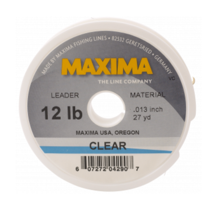 Maxima Clear Fly Fishing Leader/Tippet Material