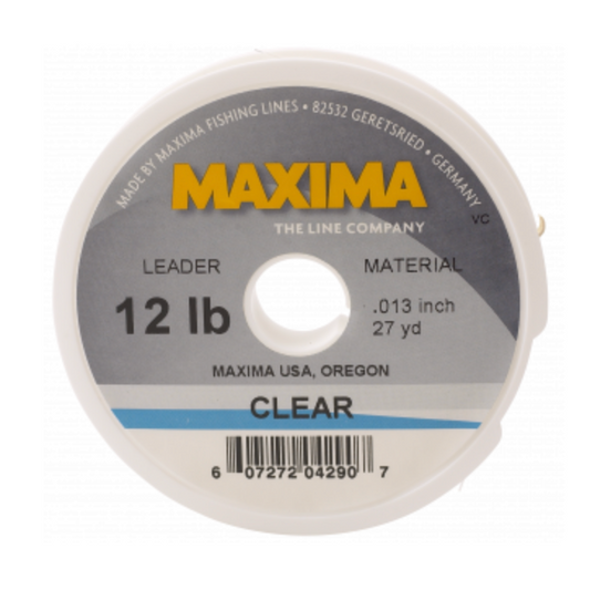 Maxima Clear Fly Fishing Leader/Tippet Material