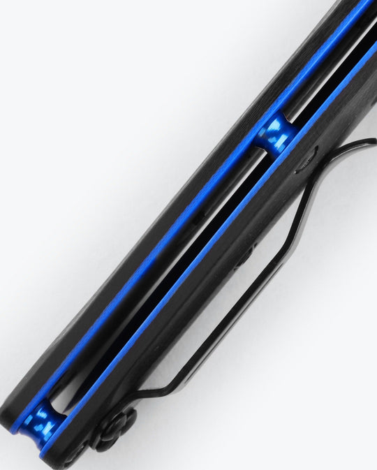 Benchmade 945BK-1 Mini Osborne black and blue G10, view 5