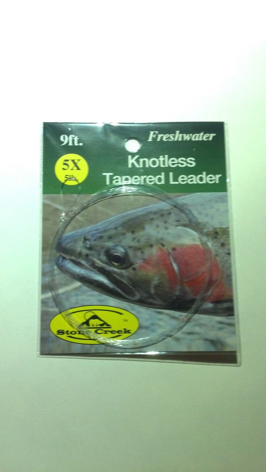 Stone Creek Knotless Tapered Leader 9ft - Fly Fishing