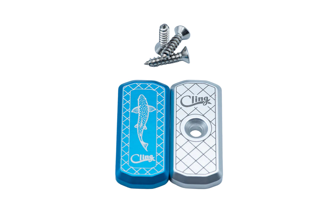Cling Fishing Net Rack Cling Mag Grab Net Rack | Magnetic Boat Net Mount | Ed's Fly Shop