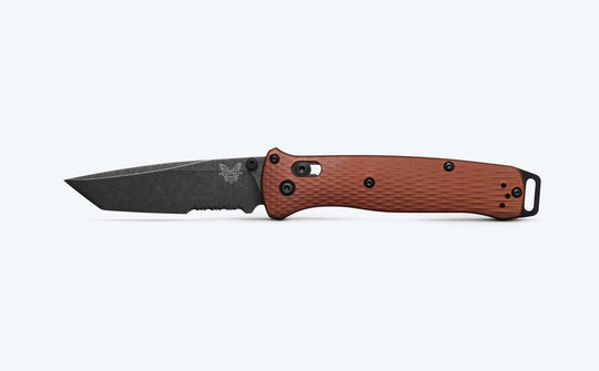 Benchmade Bailout 537SBK-07 Burnt Copper serrated, view 2