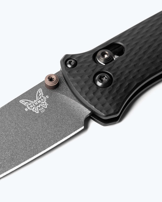 Benchmade Bailout 537GY-03 Black plain edge, view 5