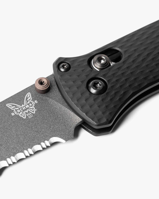 Benchmade Bailout 537SGY-03 Black serrated, view 5