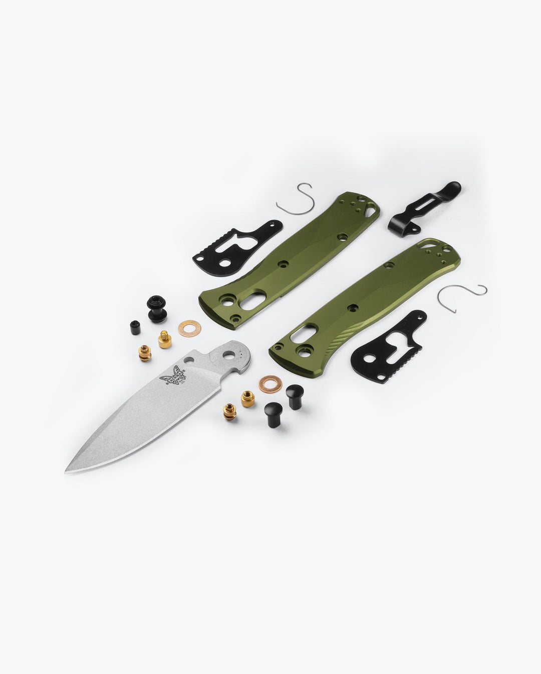 Benchmade 533SL-10 Mini Bugout exploded assembly view