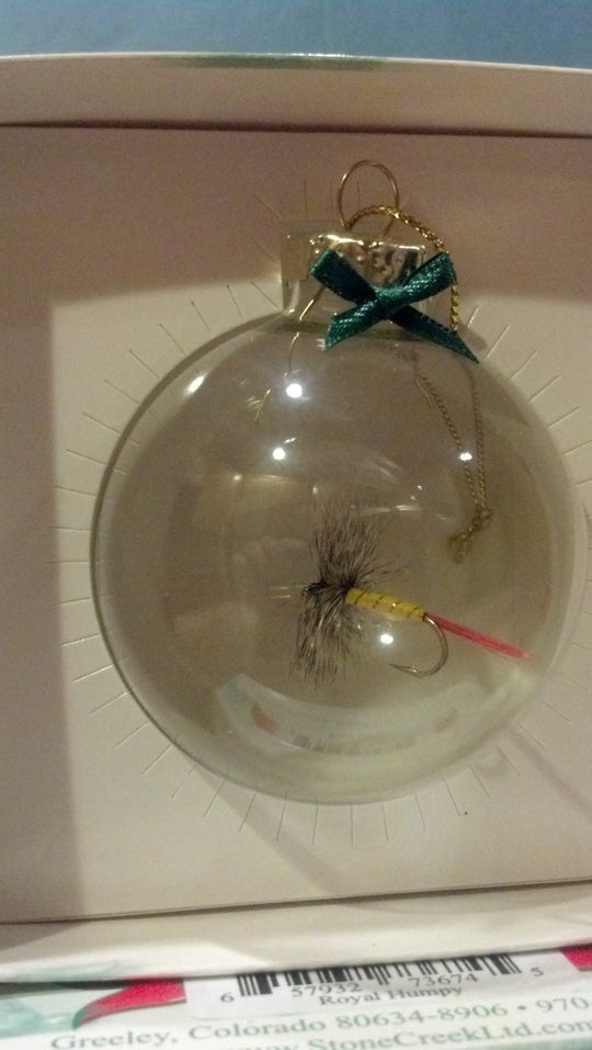 Fly Fishing Christmas Ornament