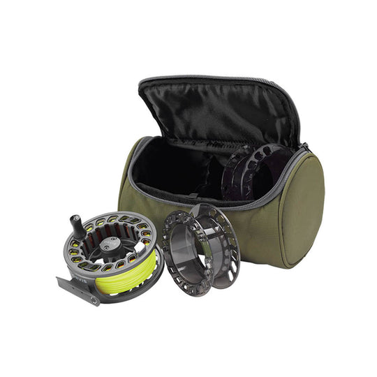 Orvis Clearwater Large Arbor Cassette Fly Reel, Gray (6-8wt) — 3-Spool Set