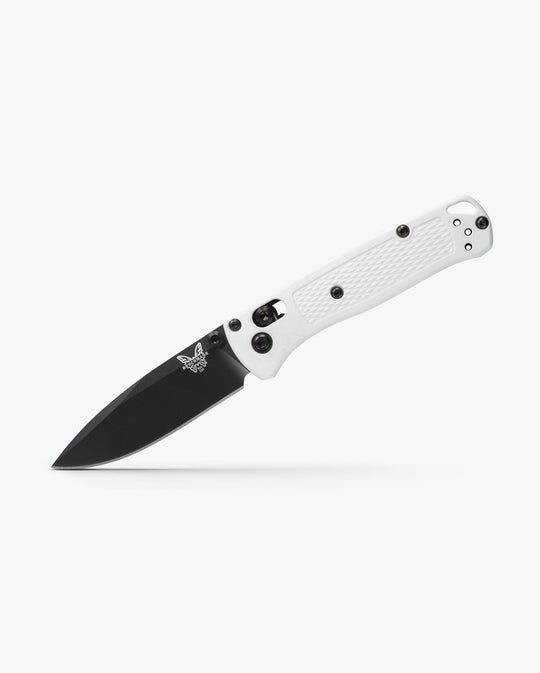 Benchmade 533BK-1 Mini Bugout white Grivory, open